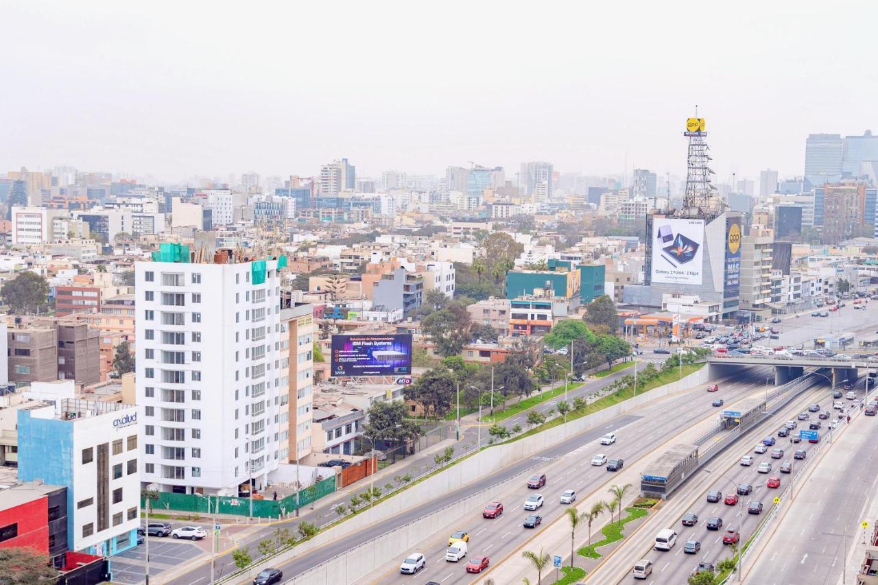 Alu Apartments - Limit With Miraflores Panoramic City View Lima Exterior foto