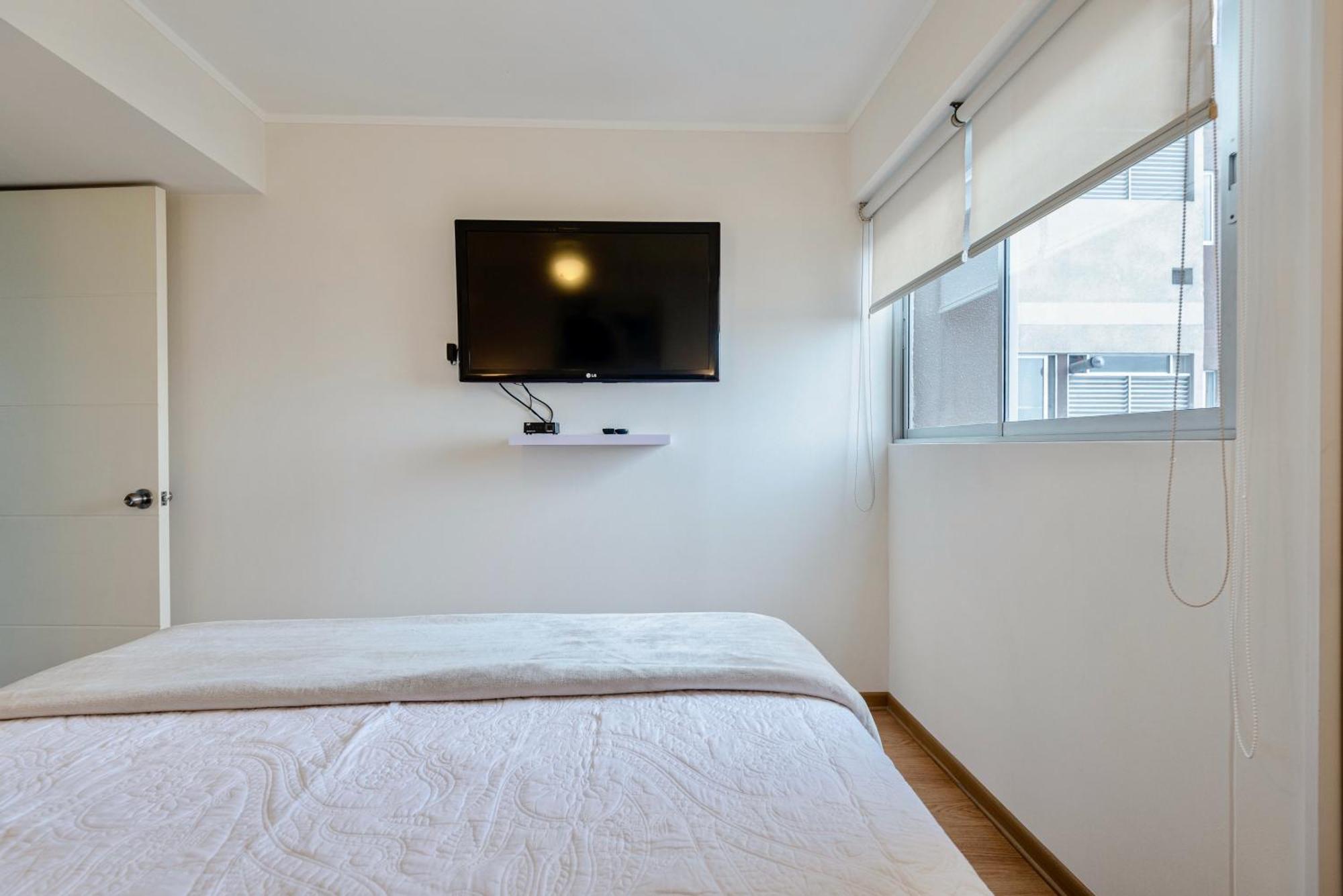 Alu Apartments - Limit With Miraflores Panoramic City View Lima Quarto foto
