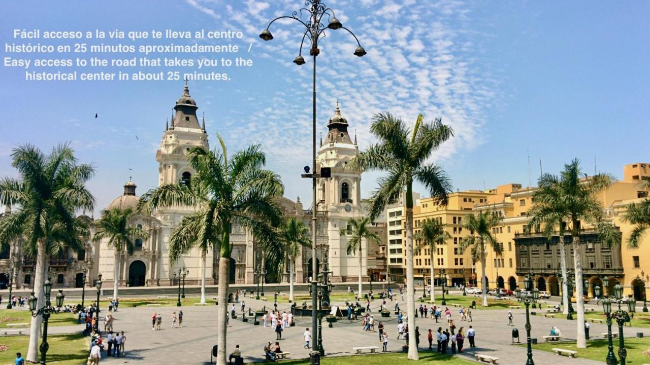 Alu Apartments - Limit With Miraflores Panoramic City View Lima Exterior foto