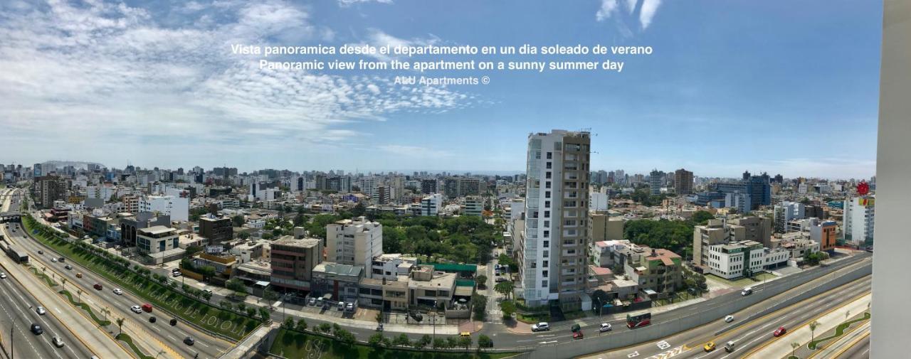 Alu Apartments - Limit With Miraflores Panoramic City View Lima Exterior foto